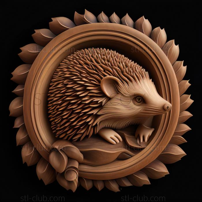 3D model st hedgehog (STL)